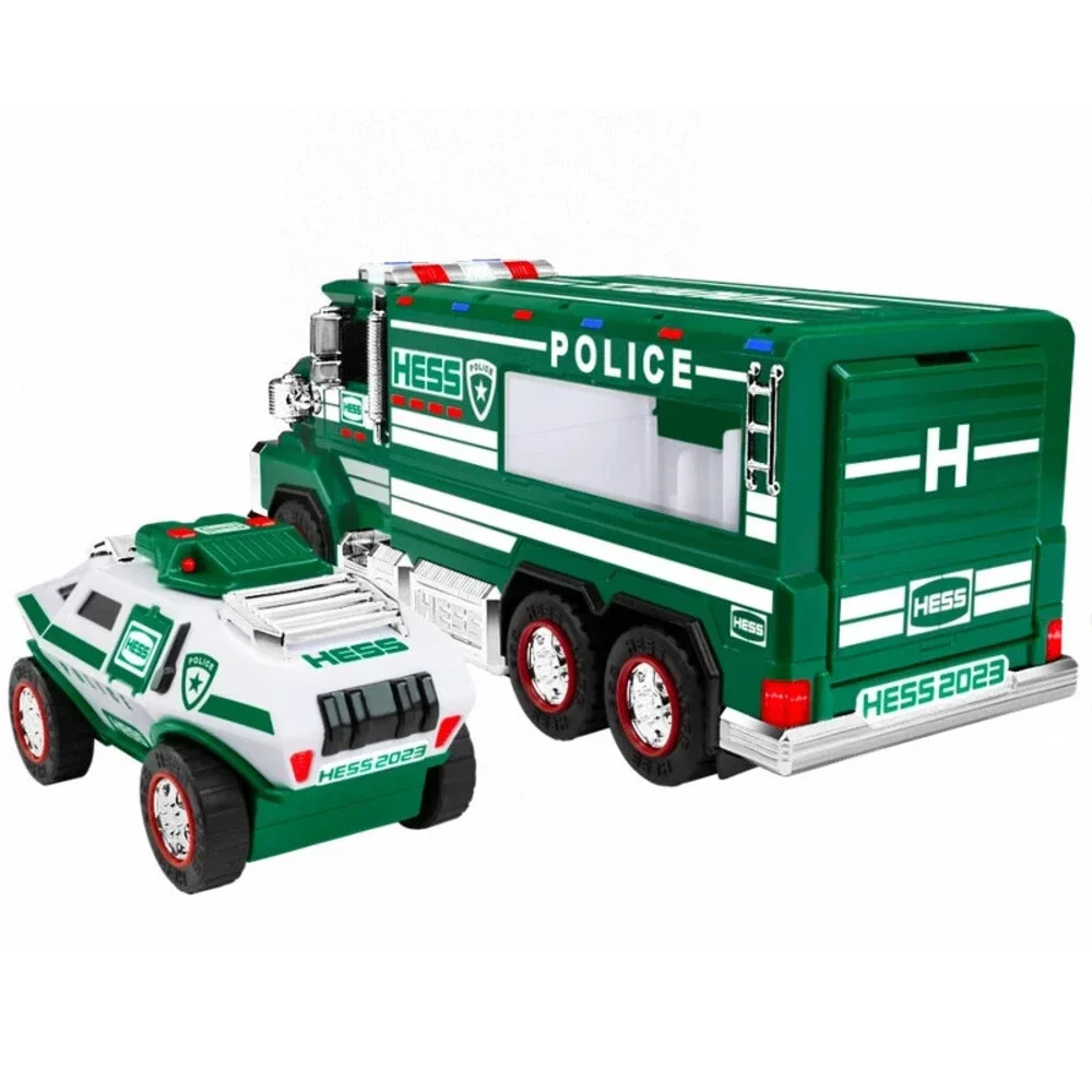 2023 Hess Anniversary Edition Police SUV Truck & Cruiser Car Set Boxed